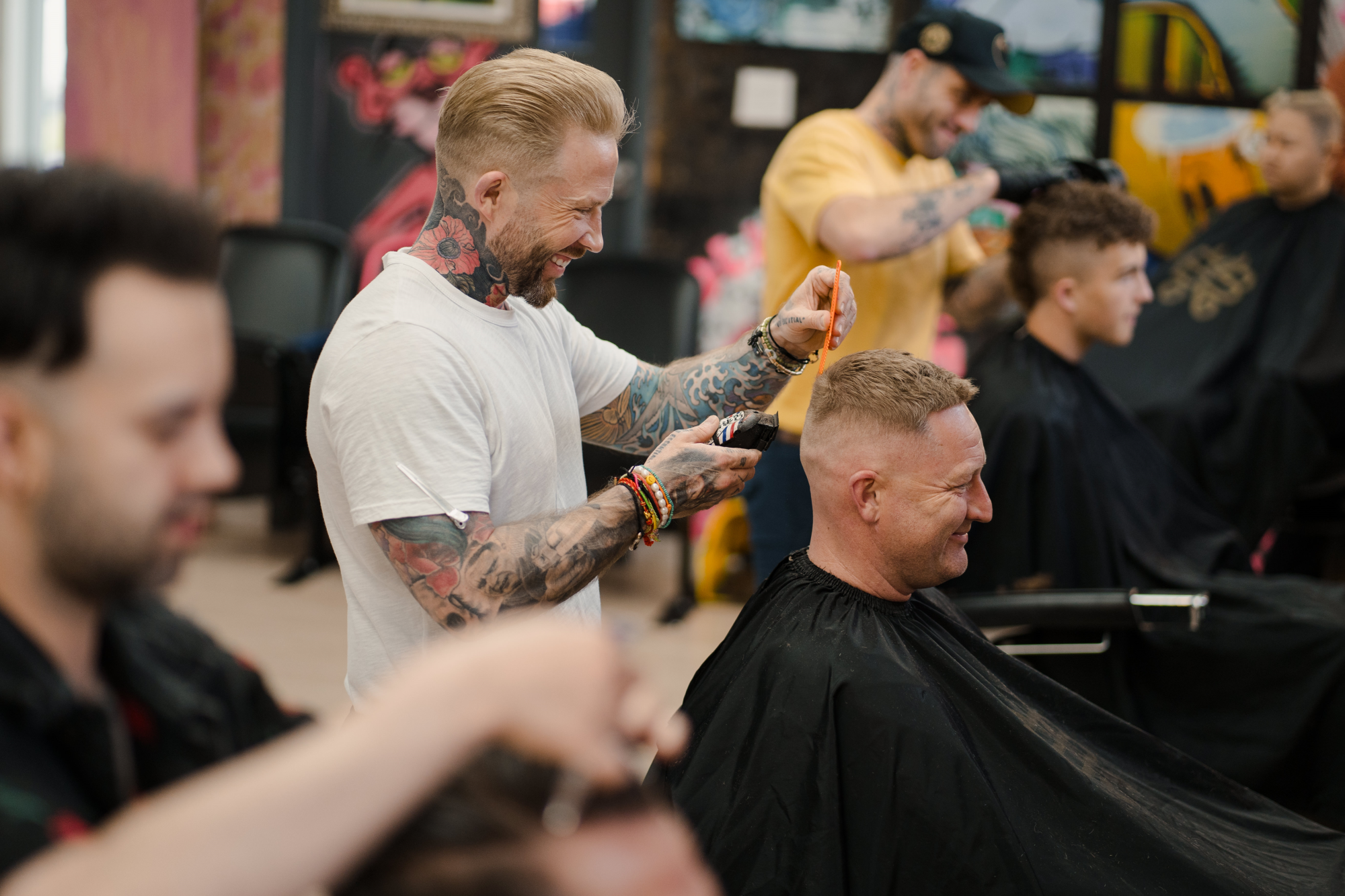 Mens Haircut Barbershop Dollhouse Hair